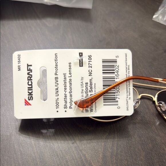 Gold Skilcraft Sunglasses - Picture 4 of 6